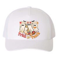 Teacher Halloweentrick Of Teach Yupoong Adult 5-Panel Trucker Hat