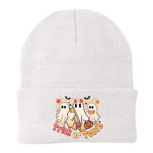 Teacher Halloweentrick Of Teach Knit Cap Winter Beanie