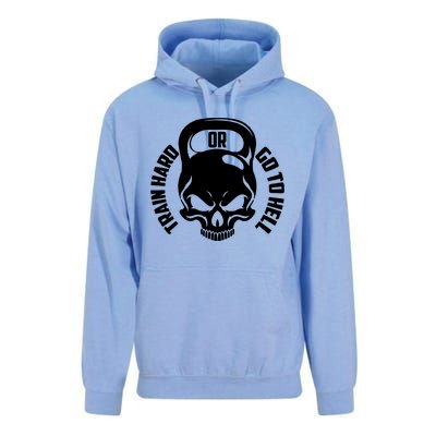 Train Hard Or Go To Hell Unisex Surf Hoodie