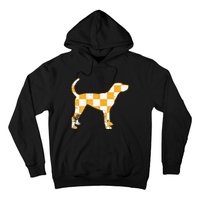 Tennessee Hound Orange White Vintage Dog Fan Game Hoodie