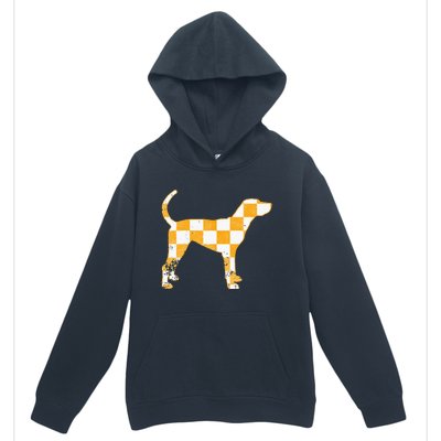 Tennessee Hound Orange White Vintage Dog Fan Game Urban Pullover Hoodie