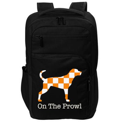 Tennessee Hound On The Prowl Vol Dog Knoxville Fan Game Gift Impact Tech Backpack