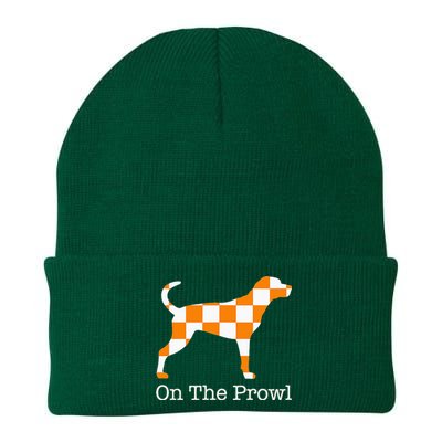 Tennessee Hound On The Prowl Vol Dog Knoxville Fan Game Gift Knit Cap Winter Beanie