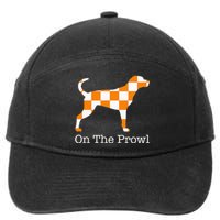 Tennessee Hound On The Prowl Vol Dog Knoxville Fan Game Gift 7-Panel Snapback Hat