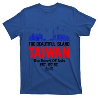 Taiwan Heart Of Asia Taiwan Est 127 Funny Beautiful Island Gift T-Shirt