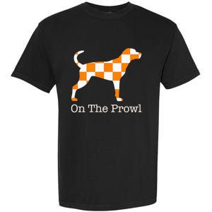 Tennessee Hound On The Prowl Vol Dog Knoxville Fan Game Gift Garment-Dyed Heavyweight T-Shirt