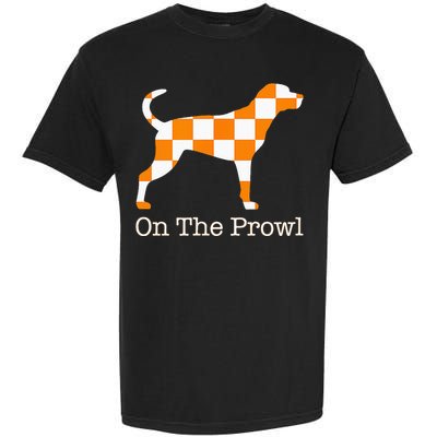 Tennessee Hound On The Prowl Vol Dog Knoxville Fan Game Gift Garment-Dyed Heavyweight T-Shirt