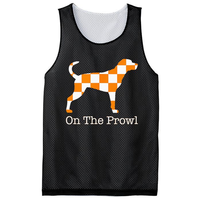 Tennessee Hound On The Prowl Vol Dog Knoxville Fan Game Gift Mesh Reversible Basketball Jersey Tank