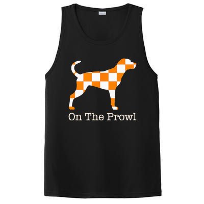 Tennessee Hound On The Prowl Vol Dog Knoxville Fan Game Gift PosiCharge Competitor Tank