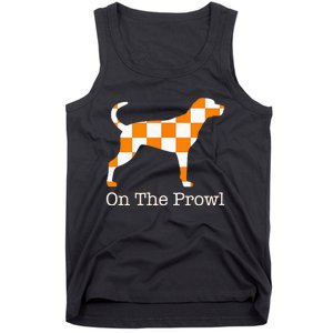 Tennessee Hound On The Prowl Vol Dog Knoxville Fan Game Gift Tank Top