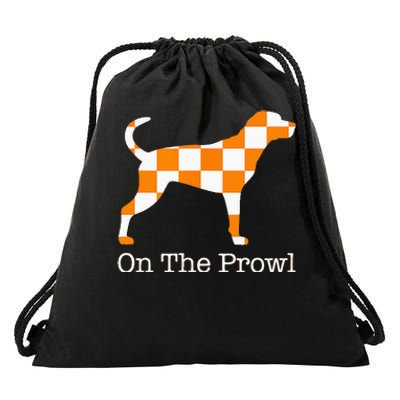 Tennessee Hound On The Prowl Vol Dog Knoxville Fan Game Gift Drawstring Bag