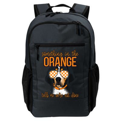 Tennessee Hound Orange White Vintage Dog Fan Game Meaningful Gift Daily Commute Backpack