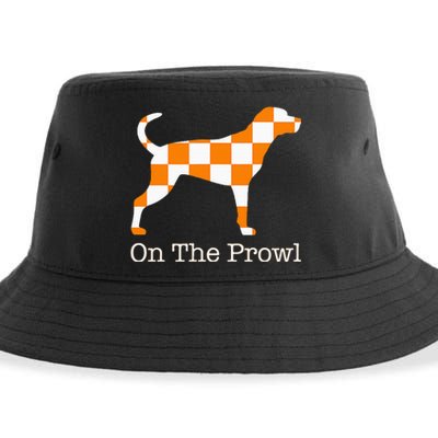 Tennessee Hound On The Prowl Vol Dog Knoxville Fan Game Gift Sustainable Bucket Hat