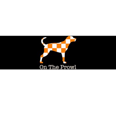 Tennessee Hound On The Prowl Vol Dog Knoxville Fan Game Gift Bumper Sticker