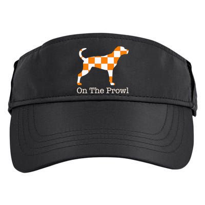 Tennessee Hound On The Prowl Vol Dog Knoxville Fan Game Gift Adult Drive Performance Visor