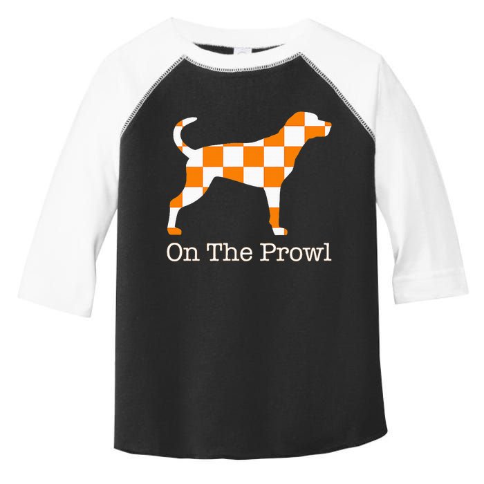 Tennessee Hound On The Prowl Vol Dog Knoxville Fan Game Gift Toddler Fine Jersey T-Shirt