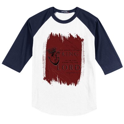 The Heart Of The King Baseball Sleeve Shirt