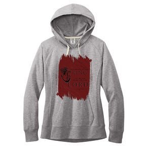 The Heart Of The King Women's Fleece Hoodie