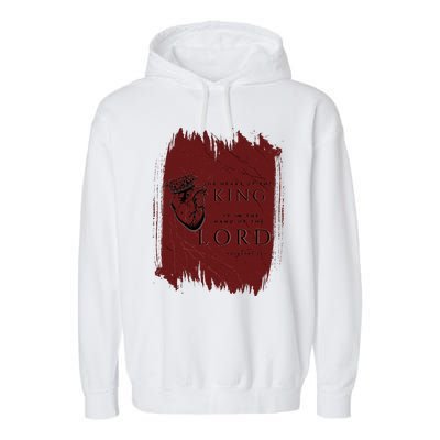 The Heart Of The King Garment-Dyed Fleece Hoodie