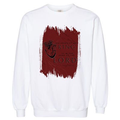 The Heart Of The King Garment-Dyed Sweatshirt