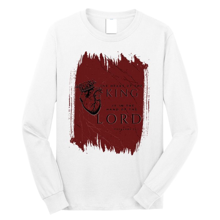 The Heart Of The King Long Sleeve Shirt