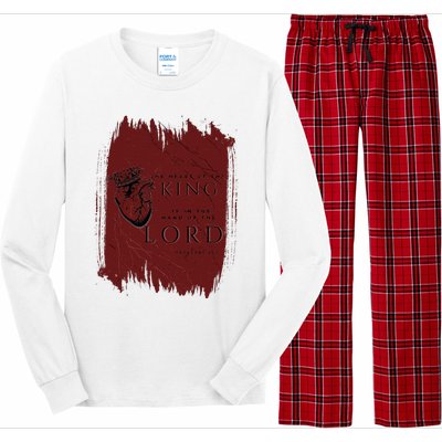 The Heart Of The King Long Sleeve Pajama Set