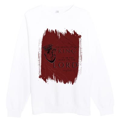 The Heart Of The King Premium Crewneck Sweatshirt