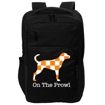 Tennessee Hound On The Prowl Vol Dog Knoxville Fan Game Gift Impact Tech Backpack