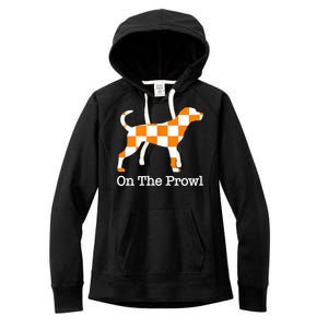 Tennessee Hound On The Prowl Vol Dog Knoxville Fan Game Gift Women's Fleece Hoodie