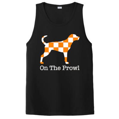 Tennessee Hound On The Prowl Vol Dog Knoxville Fan Game Gift PosiCharge Competitor Tank