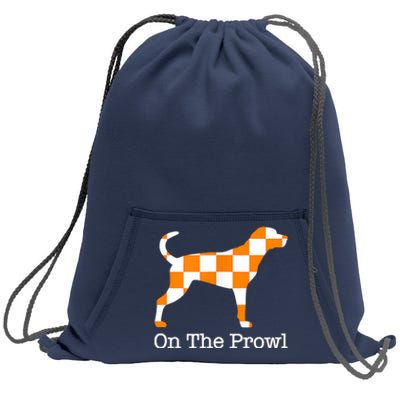 Tennessee Hound On The Prowl Vol Dog Knoxville Fan Game Gift Sweatshirt Cinch Pack Bag