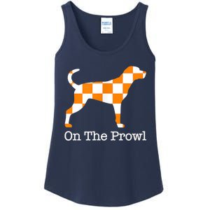 Tennessee Hound On The Prowl Vol Dog Knoxville Fan Game Gift Ladies Essential Tank