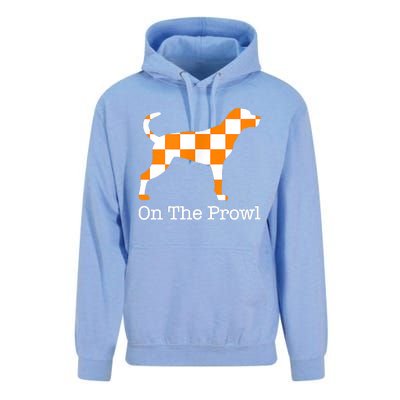 Tennessee Hound On The Prowl Vol Dog Knoxville Fan Game Gift Unisex Surf Hoodie