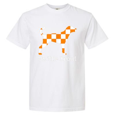 Tennessee Hound On The Prowl Vol Dog Knoxville Fan Game Gift Garment-Dyed Heavyweight T-Shirt