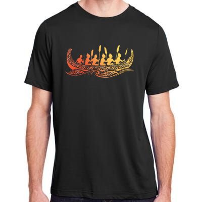 Tribal Hawaiian Outrigger Canoe Hawaiian Tribal Adult ChromaSoft Performance T-Shirt