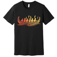 Tribal Hawaiian Outrigger Canoe Hawaiian Tribal Premium T-Shirt