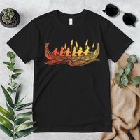 Tribal Hawaiian Outrigger Canoe Hawaiian Tribal Premium T-Shirt