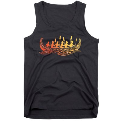 Tribal Hawaiian Outrigger Canoe Hawaiian Tribal Tank Top