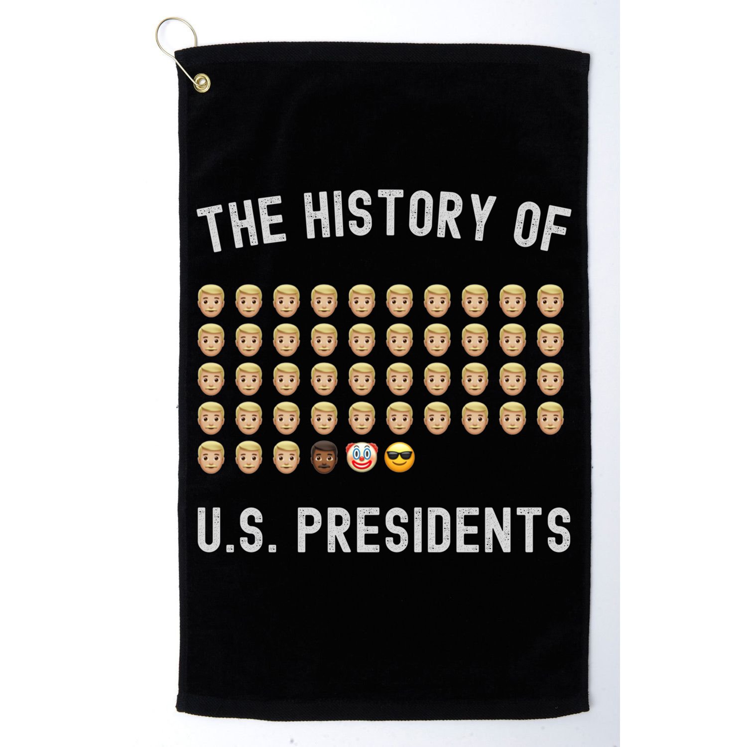 The History Of Presidents Tee Funny Politics Gift Golf Towel