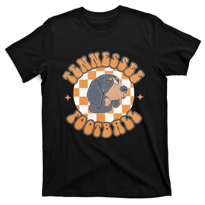 Tennessee Hound Orange White Vintage Dog Fan Game T-Shirt