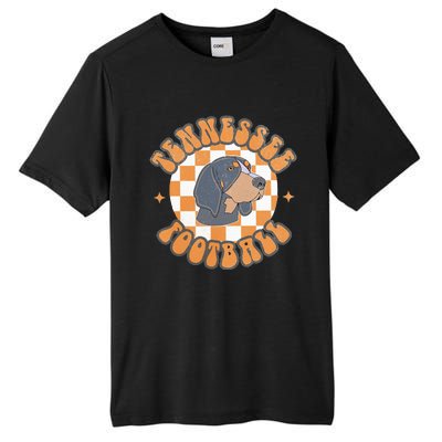 Tennessee Hound Orange White Vintage Dog Fan Game Tall Fusion ChromaSoft Performance T-Shirt