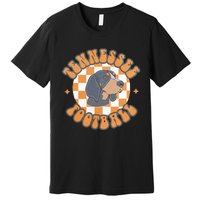 Tennessee Hound Orange White Vintage Dog Fan Game Premium T-Shirt