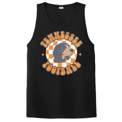 Tennessee Hound Orange White Vintage Dog Fan Game PosiCharge Competitor Tank