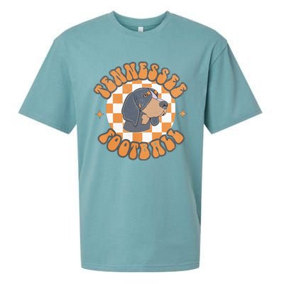 Tennessee Hound Orange White Vintage Dog Fan Game Sueded Cloud Jersey T-Shirt