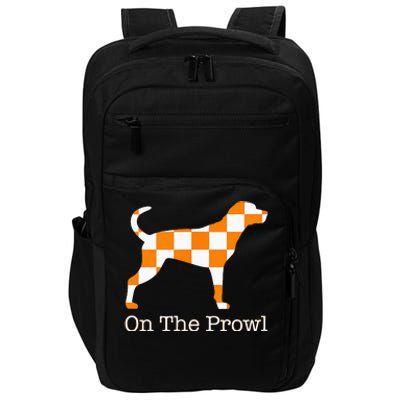 Tennessee Hound On The Prowl Vol Dog Knoxville Fan Game Gift Impact Tech Backpack