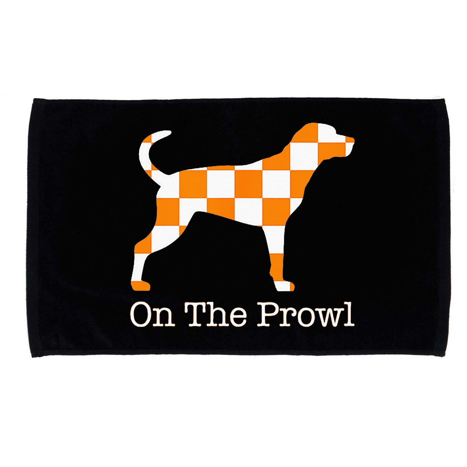 Tennessee Hound On The Prowl Vol Dog Knoxville Fan Game Gift Microfiber Hand Towel