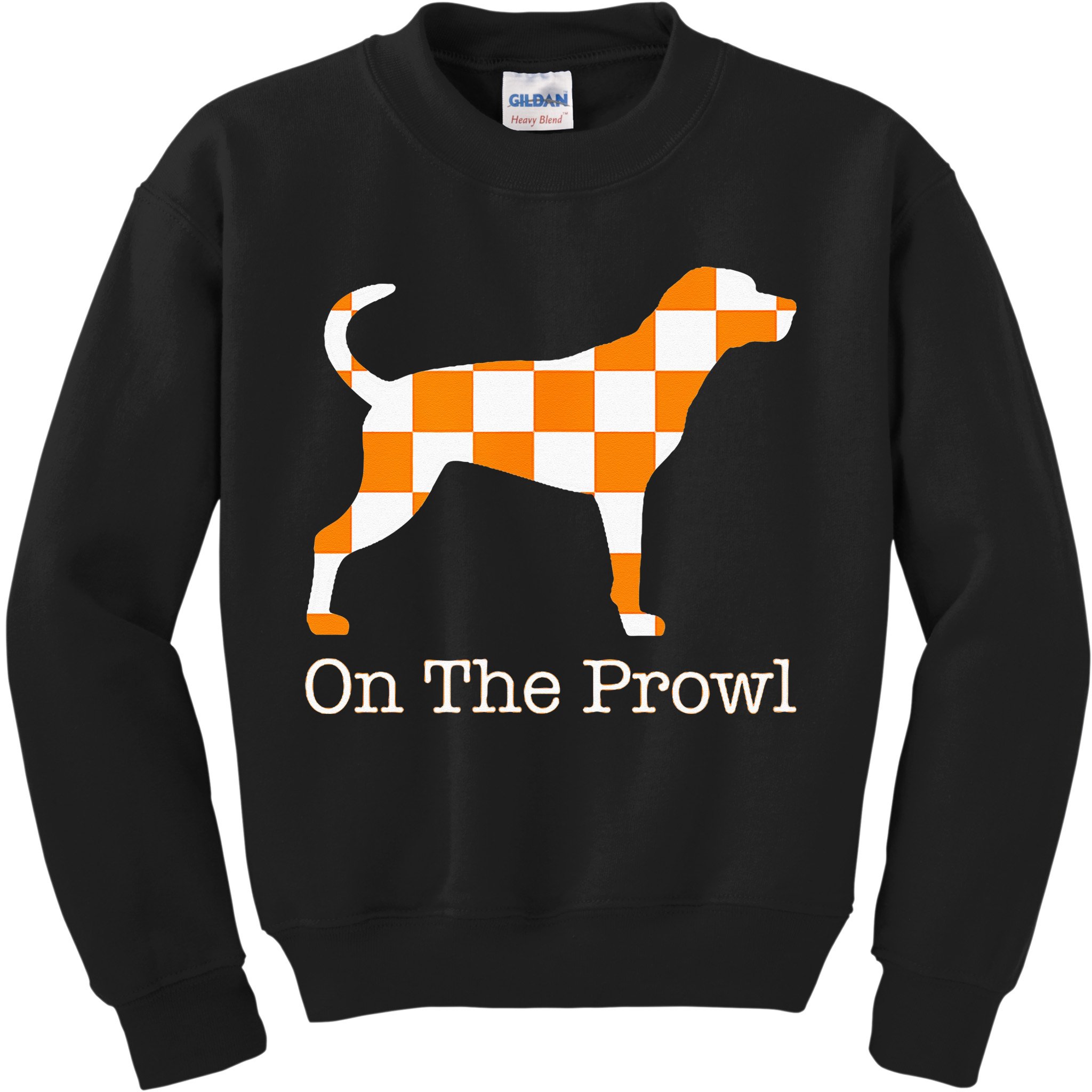Tennessee Hound On The Prowl Vol Dog Knoxville Fan Game Gift Kids Sweatshirt