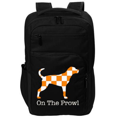 Tennessee Hound On The Prowl Vol Dog Knoxville Fan Game Gift Impact Tech Backpack