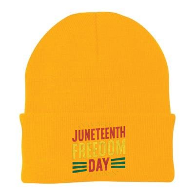 The History Of Junenth Afircan Freedom Day Junenth Sh Gift Knit Cap Winter Beanie