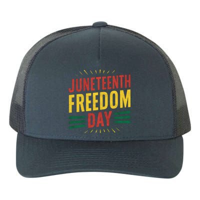 The History Of Junenth Afircan Freedom Day Junenth Sh Gift Yupoong Adult 5-Panel Trucker Hat